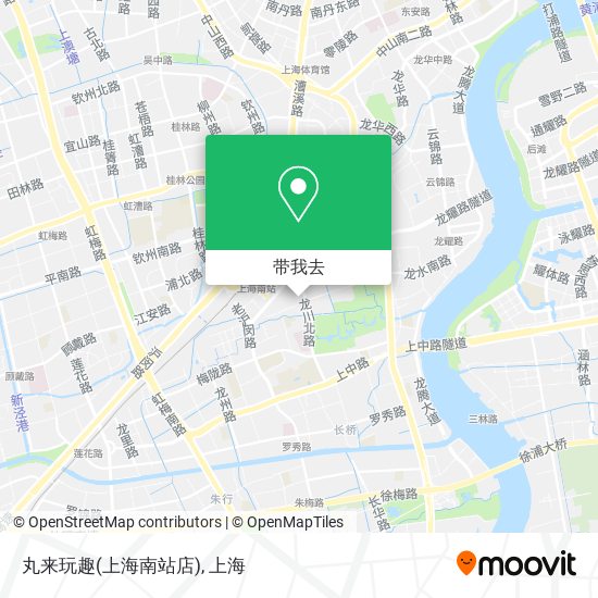 丸来玩趣(上海南站店)地图