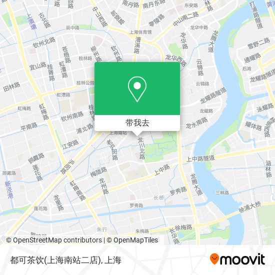 都可茶饮(上海南站二店)地图