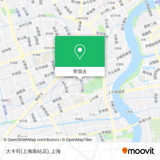 大卡司(上海南站店)地图