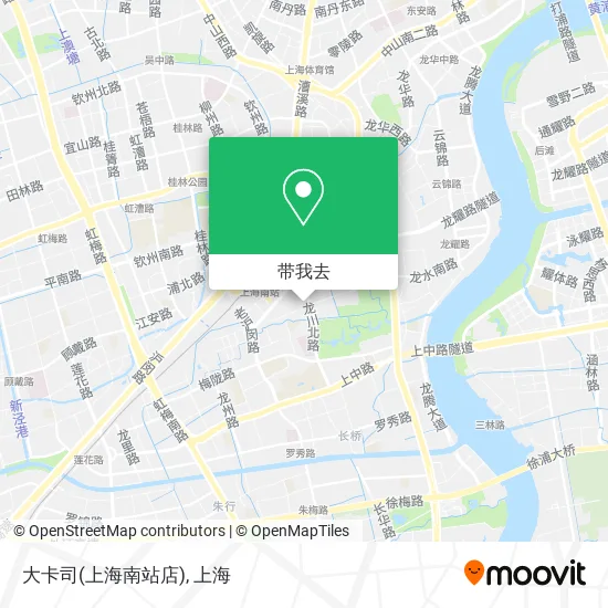 大卡司(上海南站店)地图