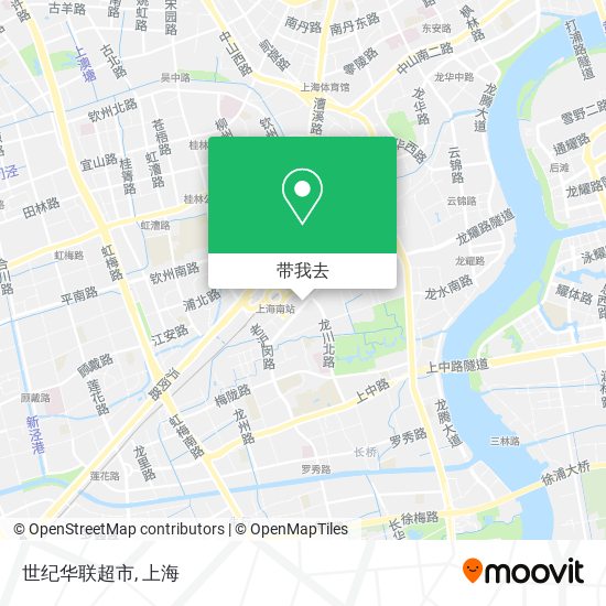 世纪华联超市地图