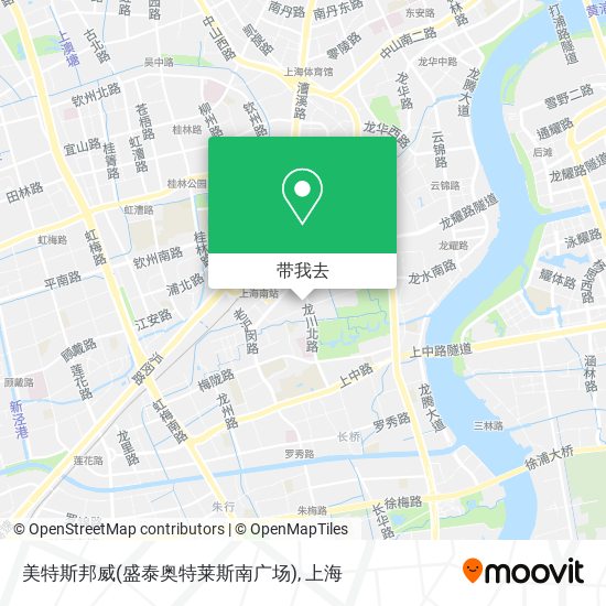 美特斯邦威(盛泰奥特莱斯南广场)地图