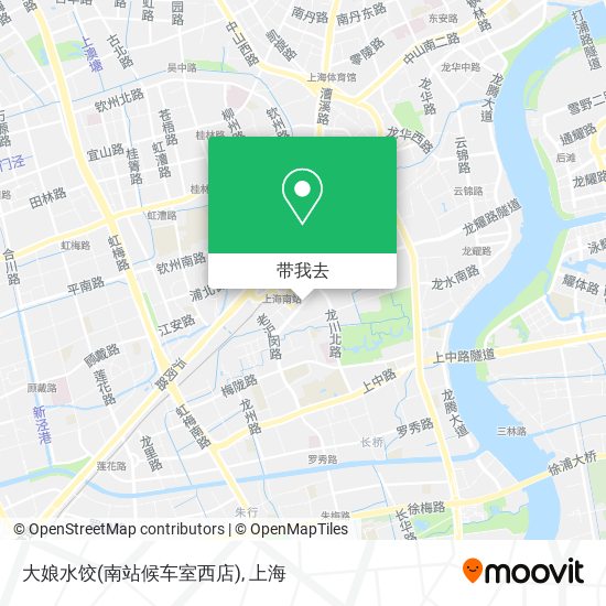 大娘水饺(南站候车室西店)地图