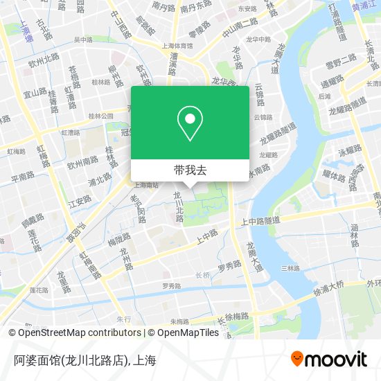 阿婆面馆(龙川北路店)地图