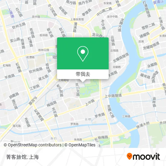 菁客旅馆地图