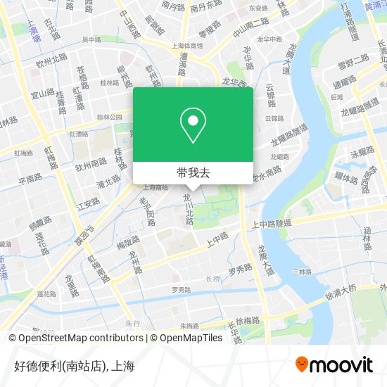 好德便利(南站店)地图