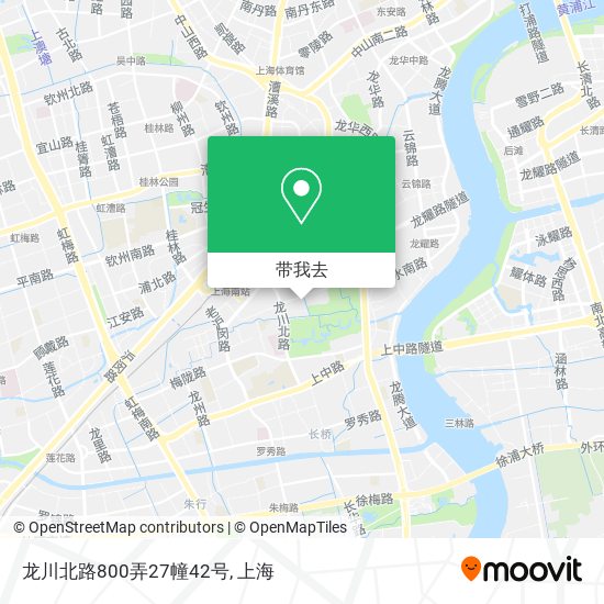 龙川北路800弄27幢42号地图