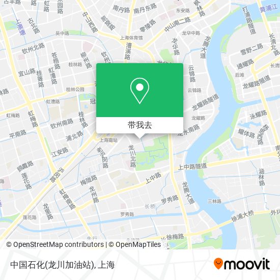 中国石化(龙川加油站)地图