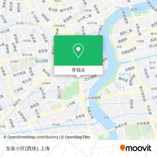 东泉小区(西块)地图