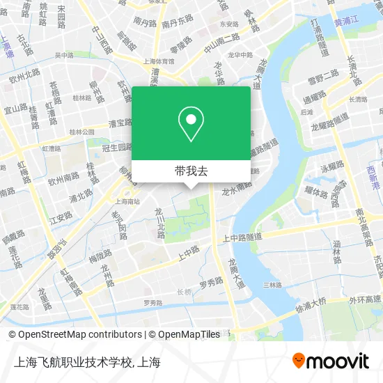 上海飞航职业技术学校地图