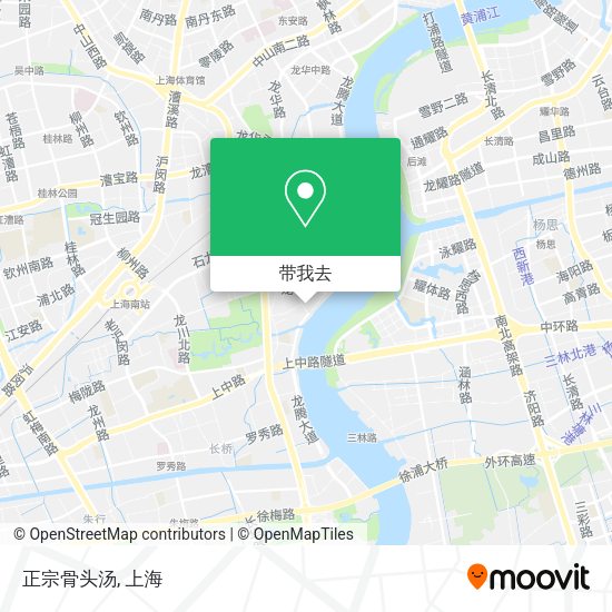 正宗骨头汤地图