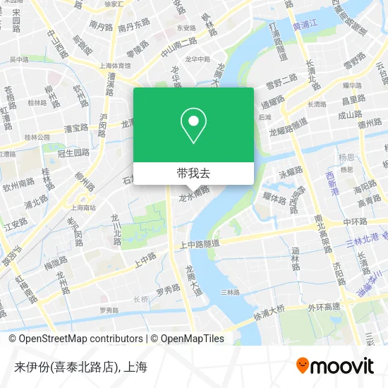 来伊份(喜泰北路店)地图
