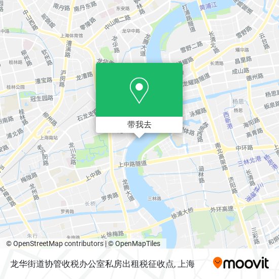 龙华街道协管收税办公室私房出租税征收点地图