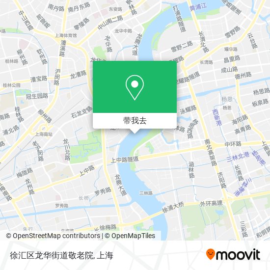 徐汇区龙华街道敬老院地图