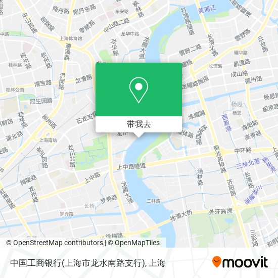 中国工商银行(上海市龙水南路支行)地图