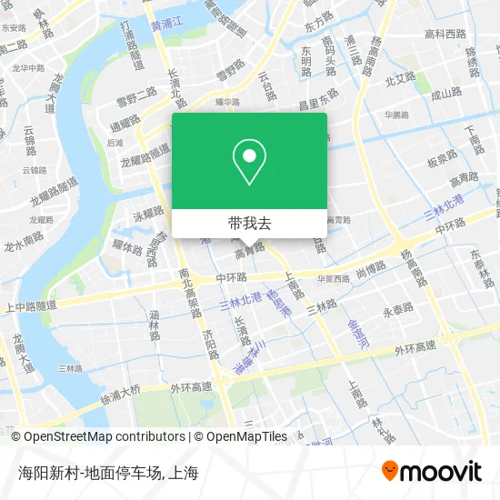 海阳新村-地面停车场地图