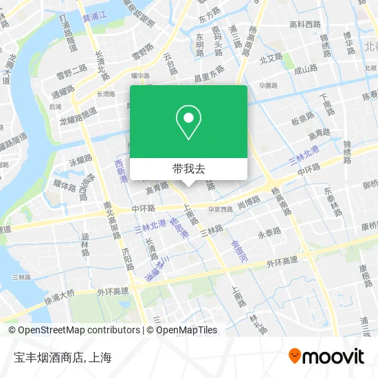 宝丰烟酒商店地图