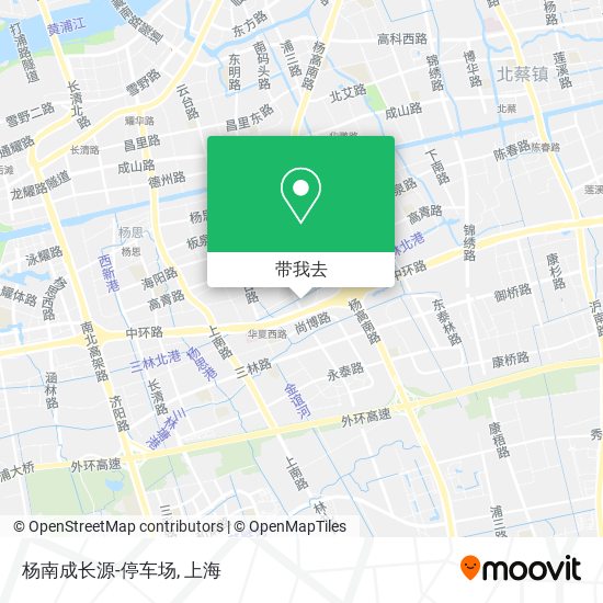 杨南成长源-停车场地图