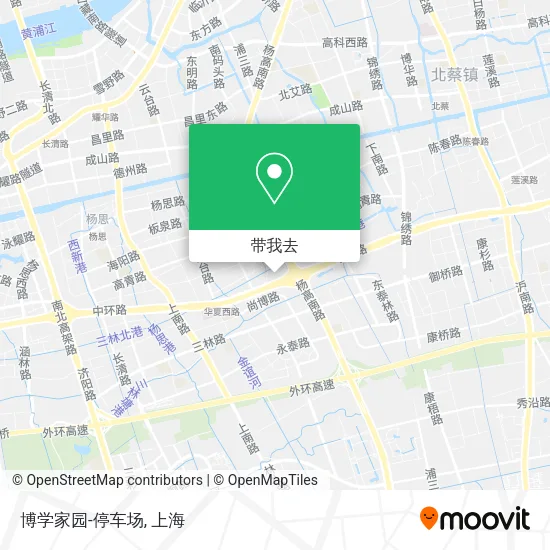 博学家园-停车场地图
