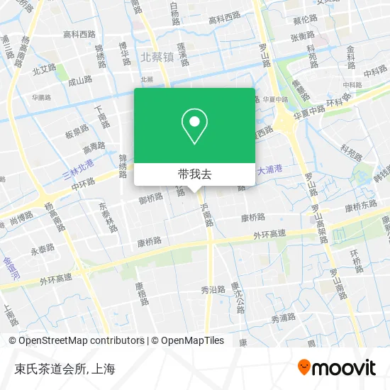 束氏茶道会所地图