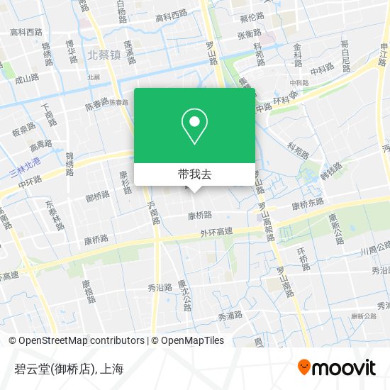 碧云堂(御桥店)地图