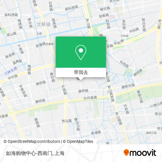 如海购物中心-西南门地图