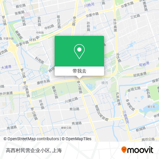 高西村民营企业小区地图