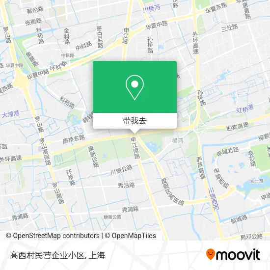 高西村民营企业小区地图