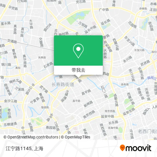 江宁路1145地图