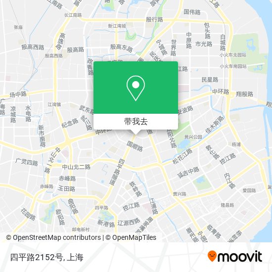 四平路2152号地图