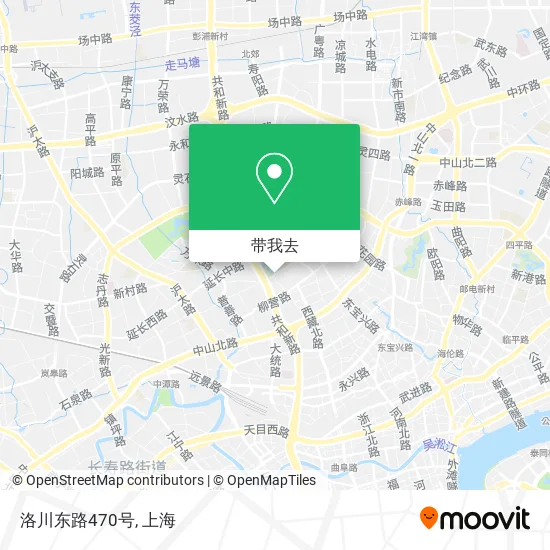 洛川东路470号地图