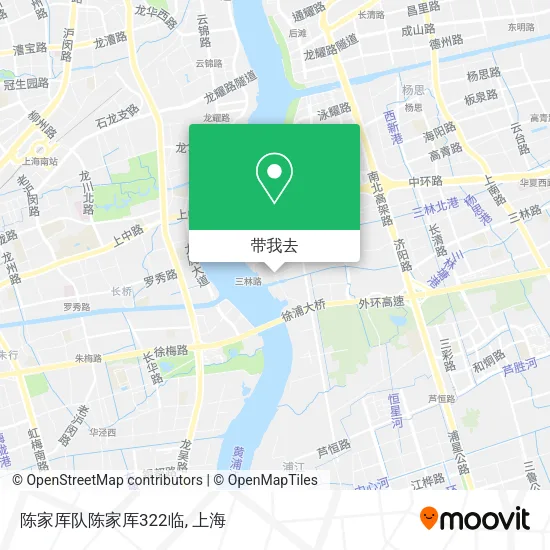 陈家厍队陈家厍322临地图