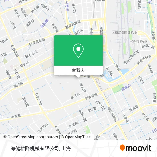 上海健椿降机械有限公司地图