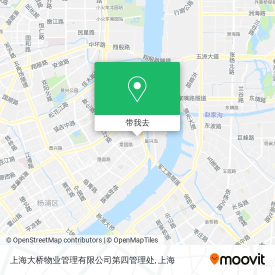 上海大桥物业管理有限公司第四管理处地图