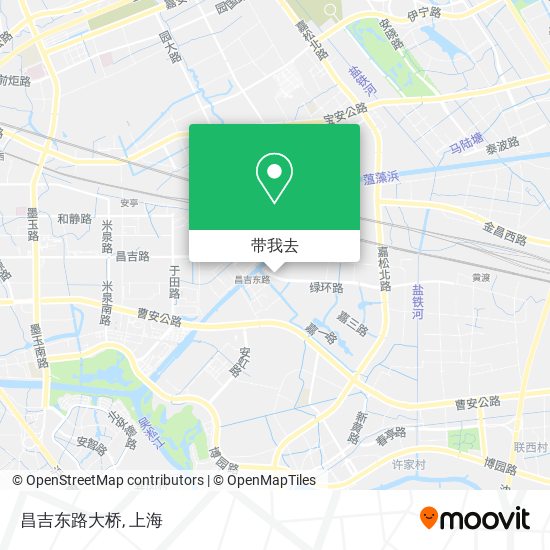 昌吉东路大桥地图