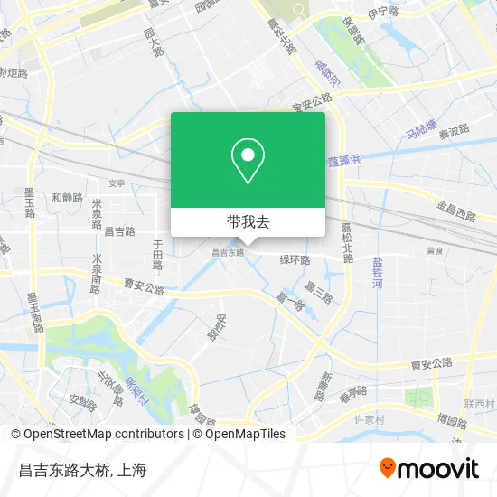 昌吉东路大桥地图