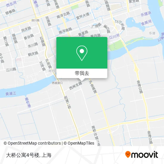 大桥公寓4号楼地图