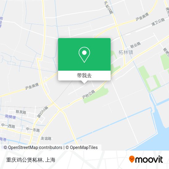 重庆鸡公煲柘林地图