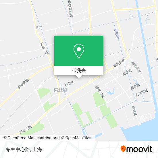 柘林中心路地图