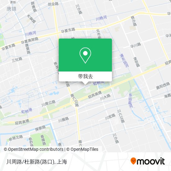 川周路/杜新路(路口)地图