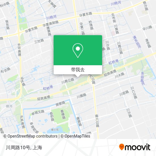 川周路10号地图