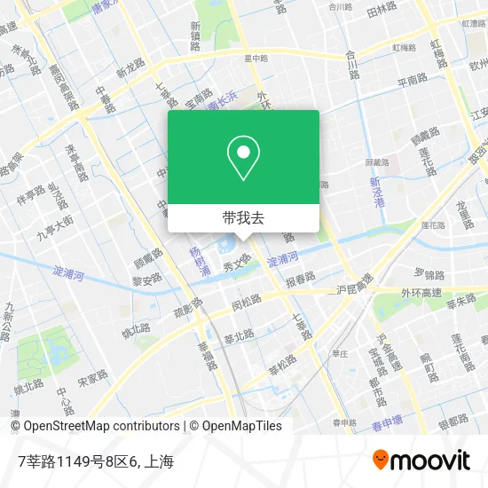 7莘路1149号8区6地图