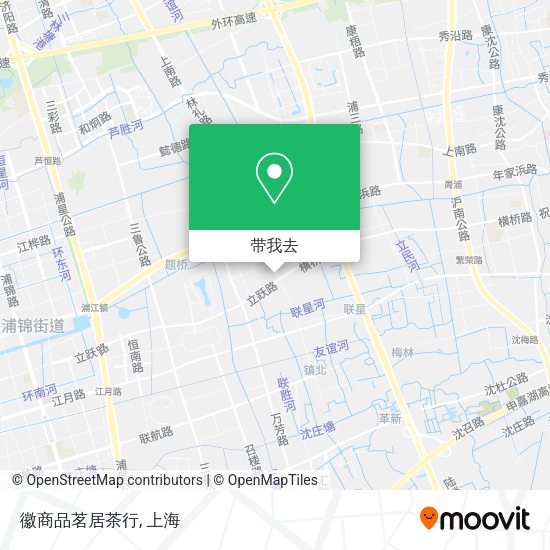 徽商品茗居茶行地图