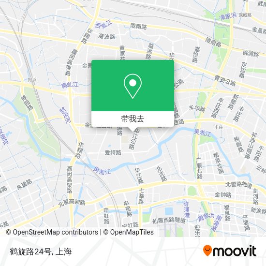 鹤旋路24号地图