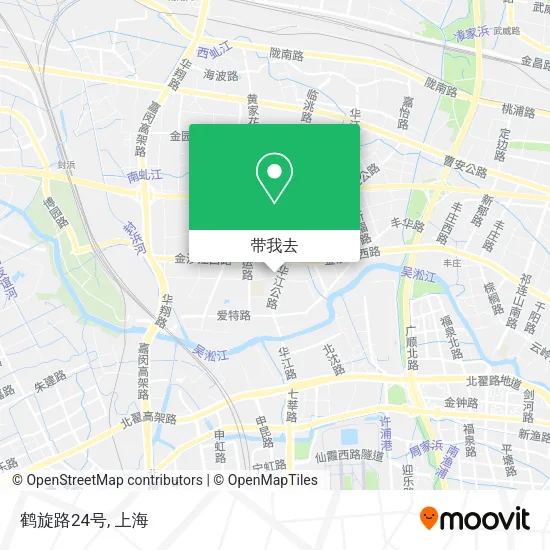 鹤旋路24号地图