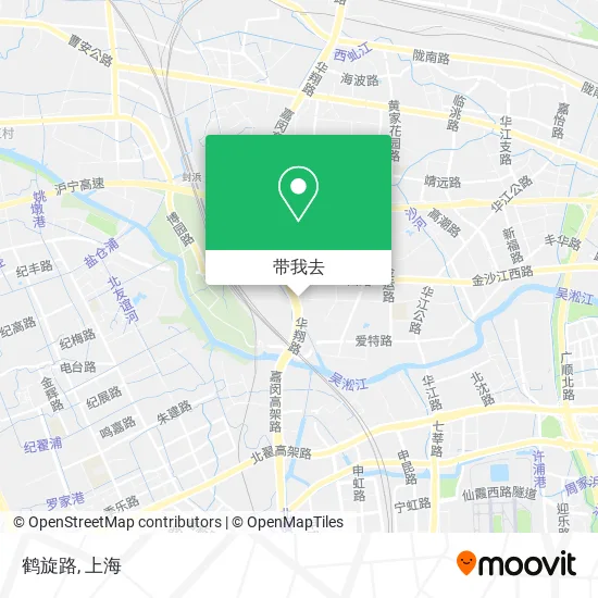 鹤旋路地图