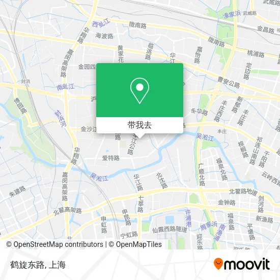 鹤旋东路地图
