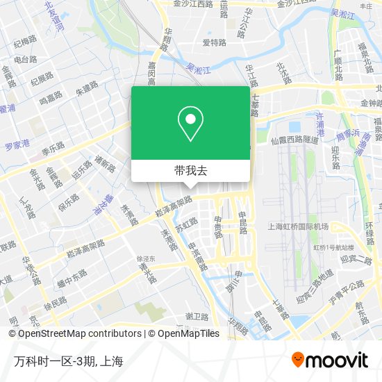 万科时一区-3期地图