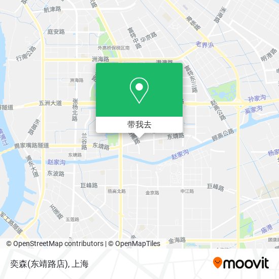 奕森(东靖路店)地图