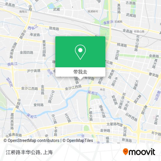 江桥路丰华公路地图